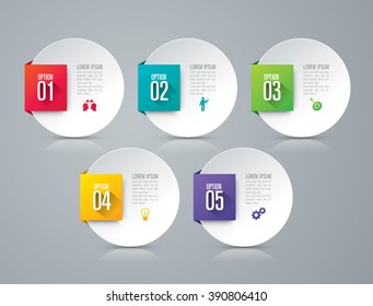 Infographic Design Template Can Be Used Stock Vector (Royalty Free ...