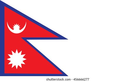 Nepal Flag Independence Day Infographic Vector Stock Vector (Royalty ...