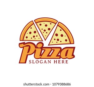 Pizza Vector Icon Logo Design Template Stock Vector (Royalty Free ...