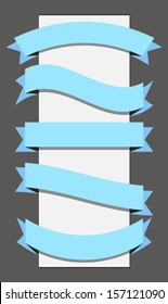 template ribbon banner