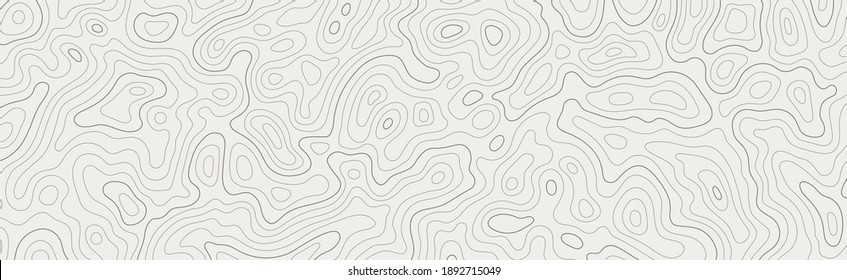 Topographic map patterns, topography line map. Vintage outdoors style