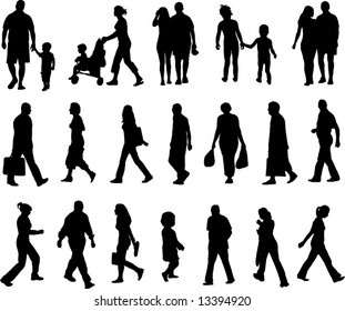 13,739 Vector couple silhouette walking Images, Stock Photos & Vectors ...