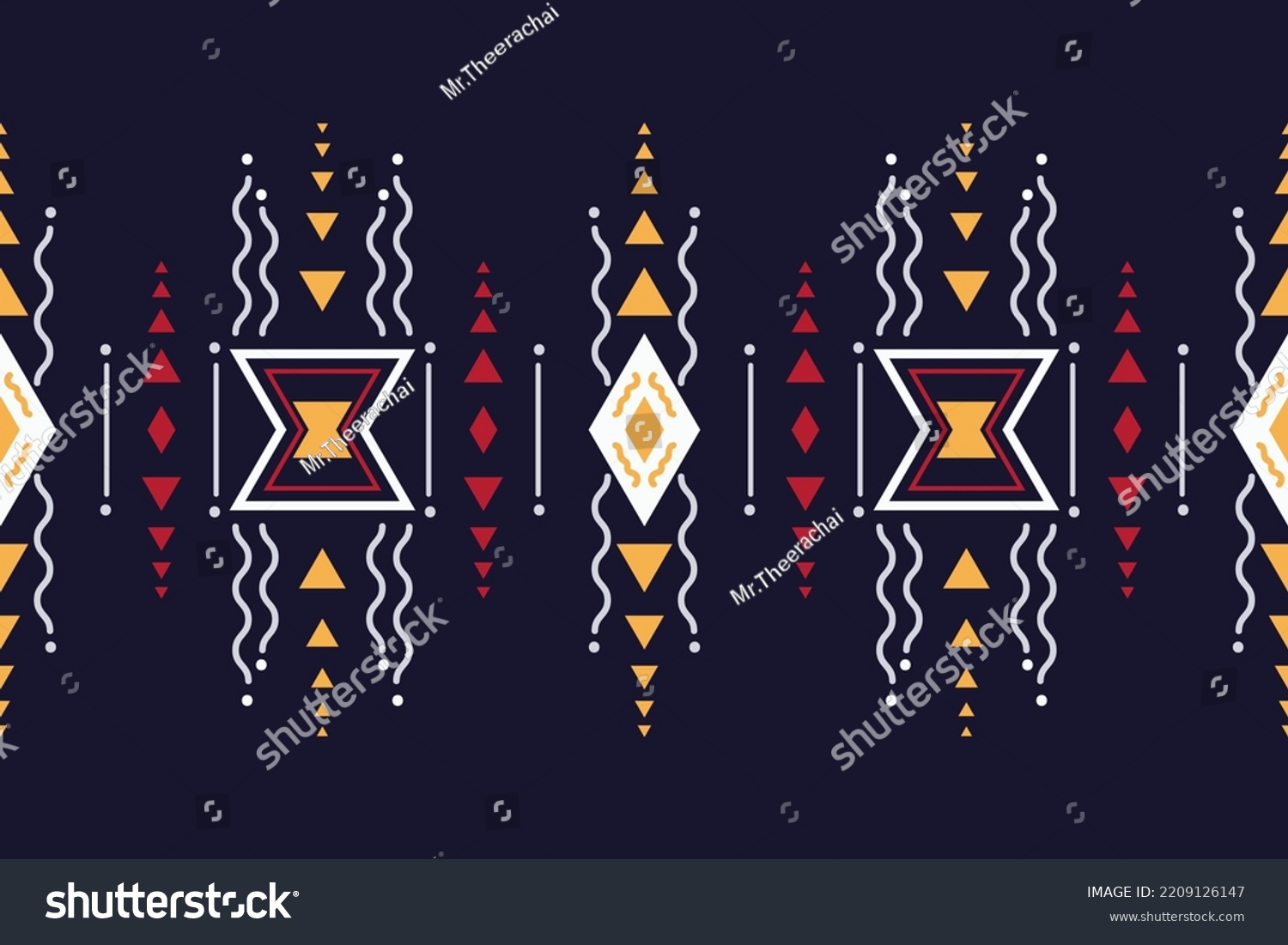 Traditional Philippine ethnic border design It - Royalty Free Stock ...