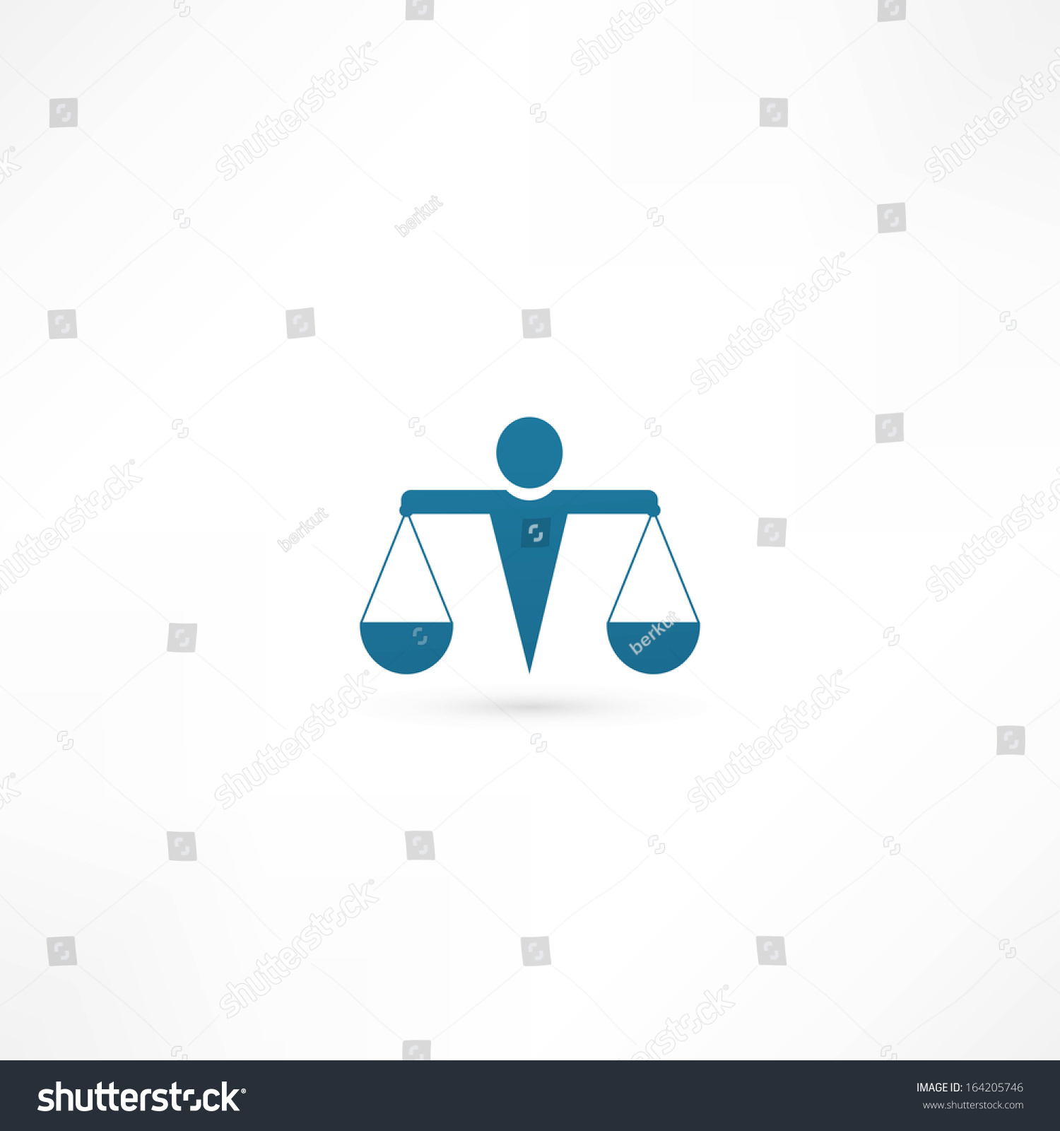 Justice Icon Stock Vector (Royalty Free) 164205746 | Shutterstock