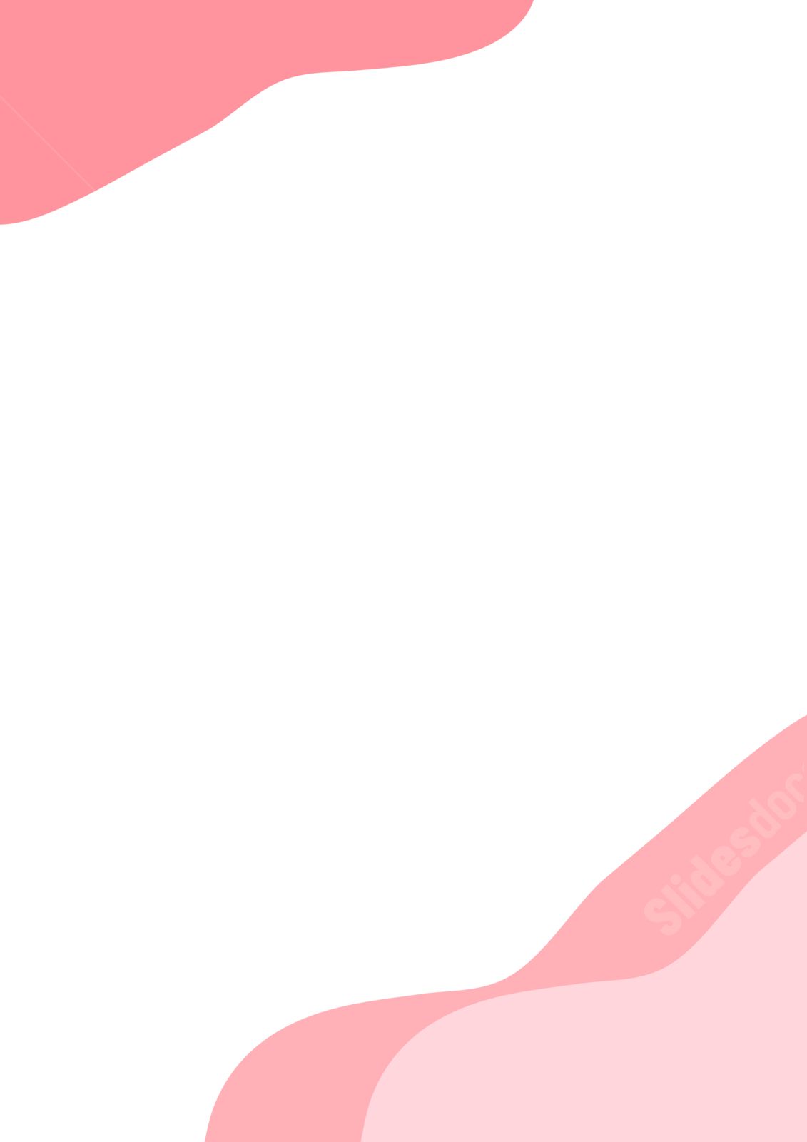 Gradient Of Delicate Pink Page Border Background Word Template And ...