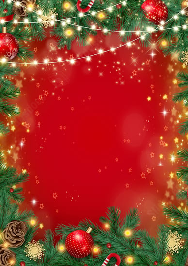 Shimmering Yuletide Page Border Background Word Template And Google ...