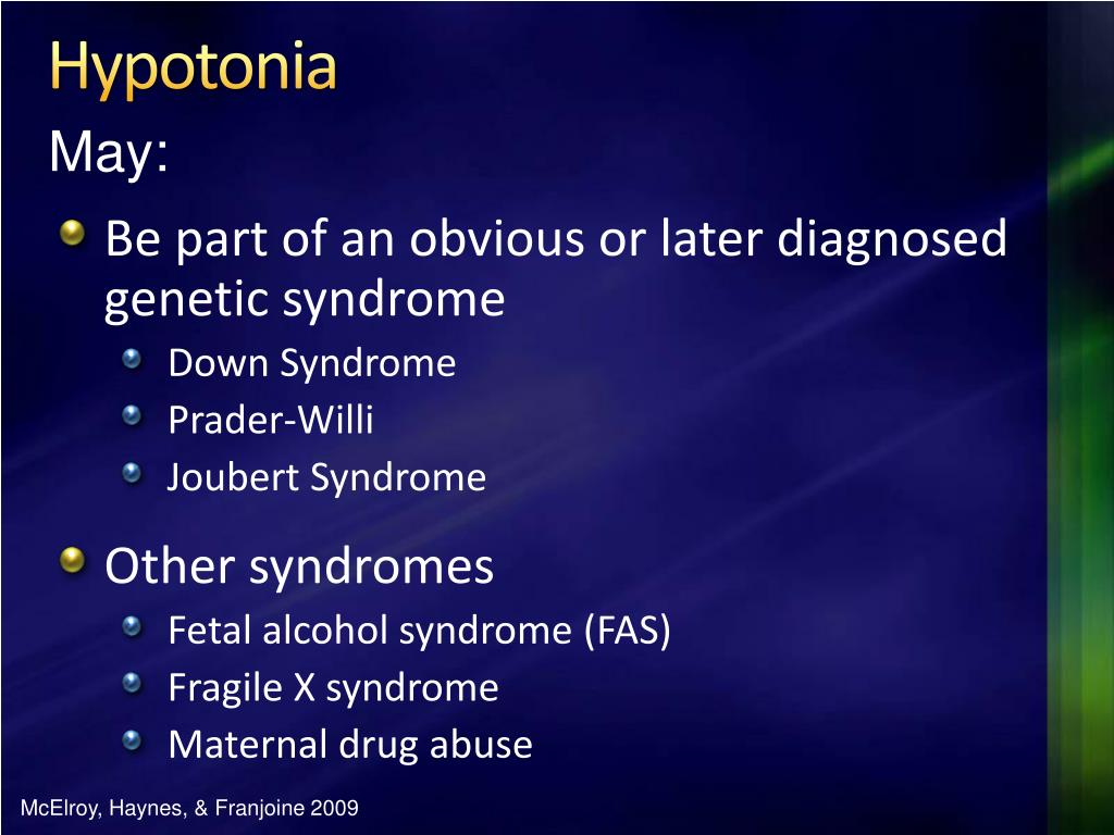 PPT - Children with Hypotonia PowerPoint Presentation, free download ...