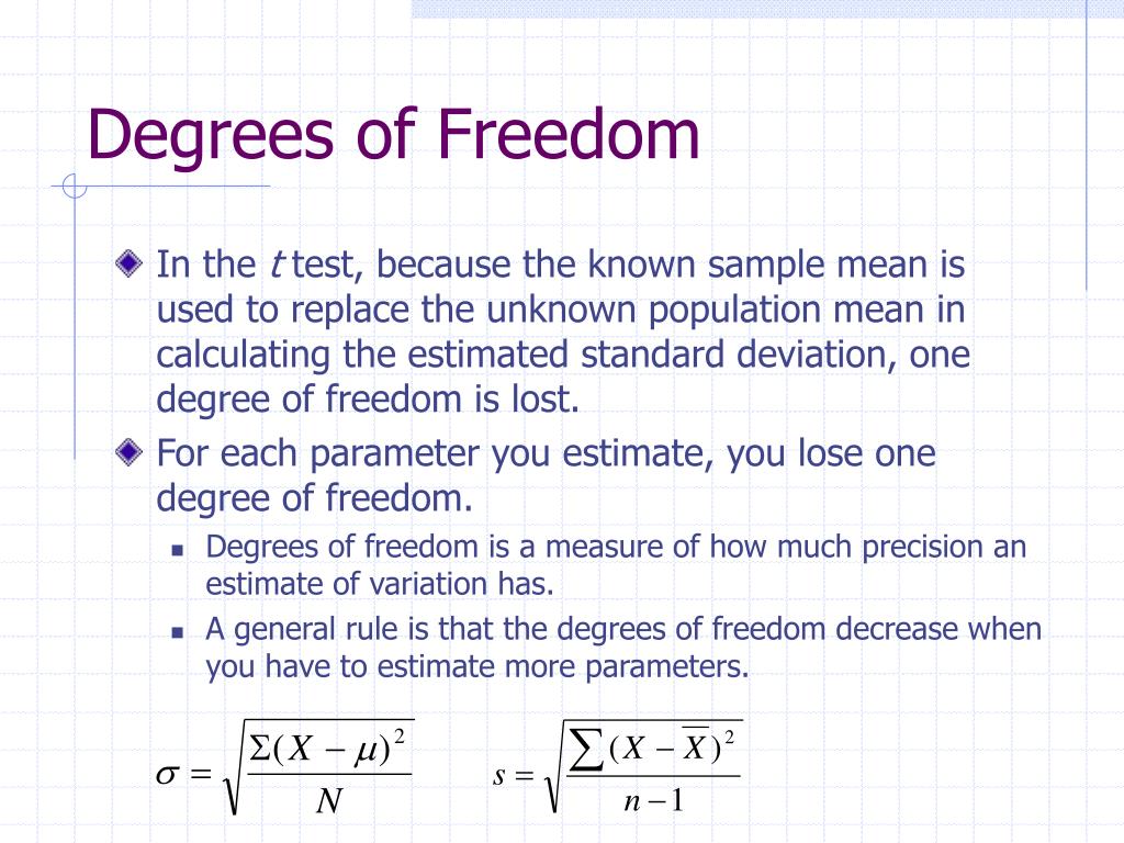 Calculate t value with degrees of freedom - mountaindolf