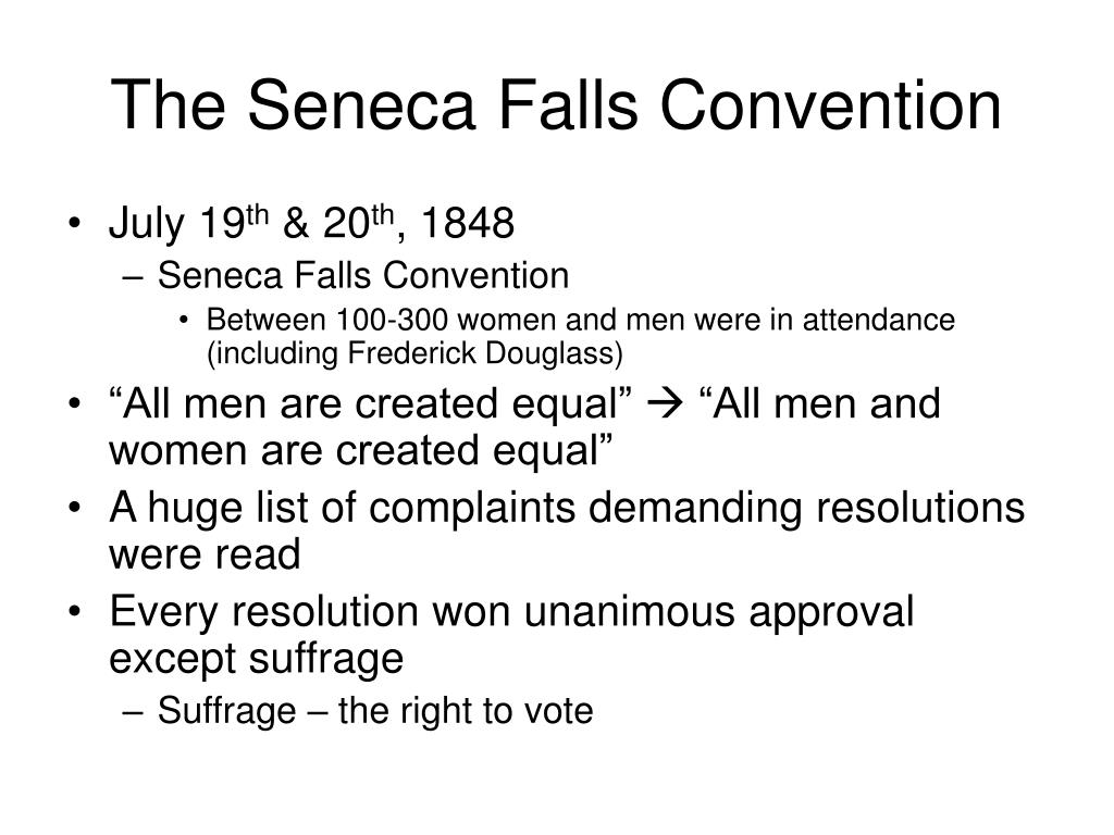 PPT - Unit 6, Lecture 3 The Women’s Suffrage Movement PowerPoint ...