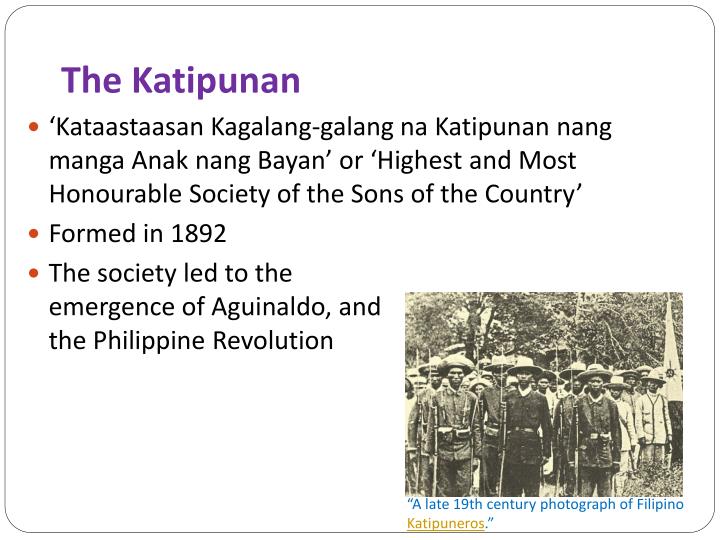 PPT - The Rise of Filipino Nationalism: The Emergence of Emilio ...