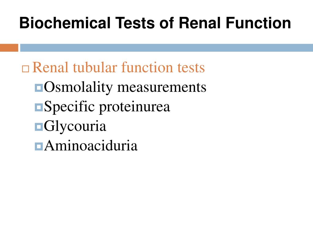 PPT - Kidney Function Testing PowerPoint Presentation, free download ...