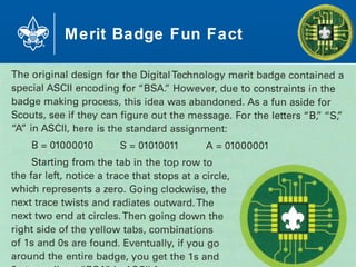 Merit Badge Fun Fact
23
 