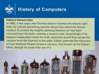 History of Computers
9
 