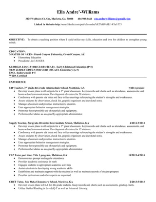 Education resume | PDF | Free Download