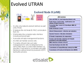 Evolved UTRAN
 