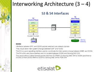 Interworking ArchitectureInterworking Architecture (3 – 4)
 