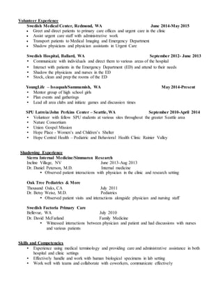 Meghan Laurie Resume | PDF