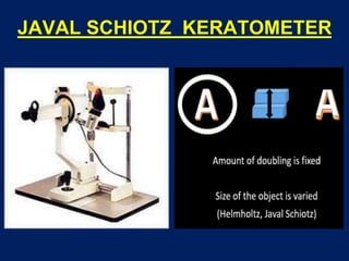 JAVAL SCHIOTZ KERATOMETER
 