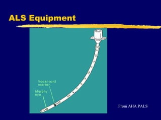 ALS Equipment From AHA PALS 