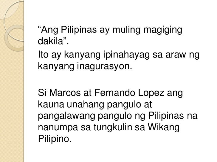 Ano Ang Pinaunlad Ni Marcos Sa Unang Taong Niya Tirmeno