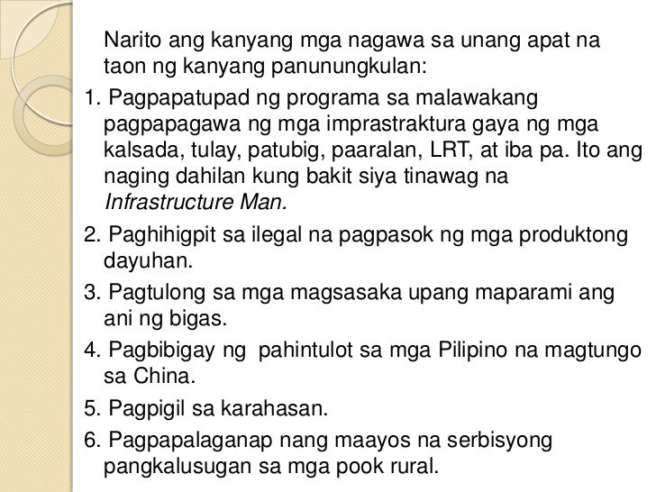 Nagawa Ni Pangulong Marcos Sa Panahon Ng Kanyang Panunungkulan