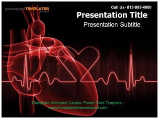 Animated Cardiac Powerpoint Template