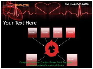 Animated Cardiac Powerpoint Template