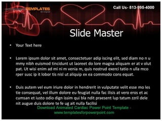 Animated Cardiac Powerpoint Template