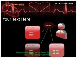 Animated Cardiac Powerpoint Template