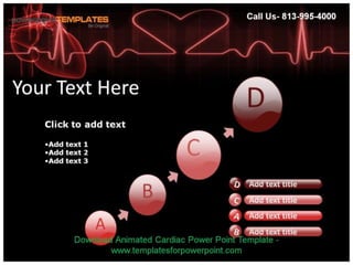 Animated Cardiac Powerpoint Template