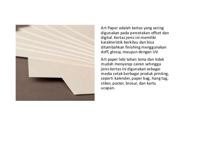 Pusat Pengadaan Cetak Art Paper Di Tamiyang Layang Hub 0811 5239 490 WA ...