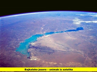 Bajkalsko jezero – snimak iz satelita
 