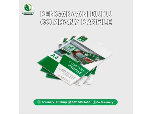 Pusat Pengadaan Cetak Buku Company Profile Di Tamiyang Layang Hub 0811 ...