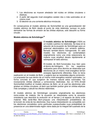 Categoria de-los-modelos-atomicos | PDF