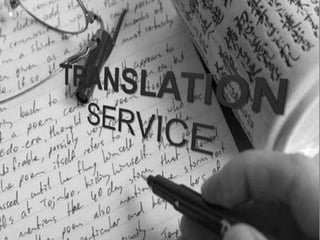 TRANSLATION SERVICE