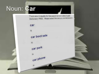 Noun: Car