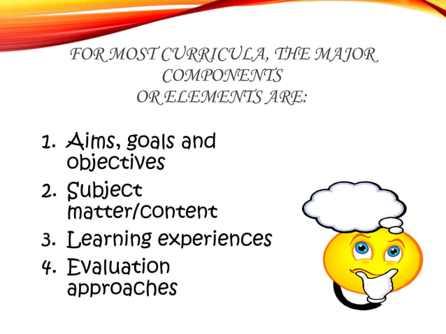 Nature, Concepts and Purposes of Curriculum Development | PPT | Free ...