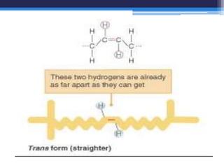 Fatty acids and triglycerides