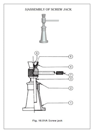 5]ASSEMBLY OF SCREW JACK
 