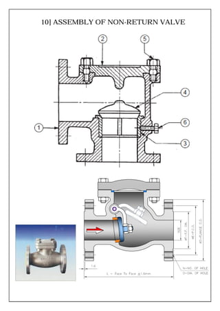 10] ASSEMBLY OF NON-RETURN VALVE
 