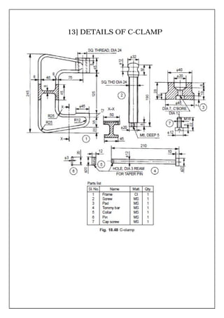 13] DETAILS OF C-CLAMP
 