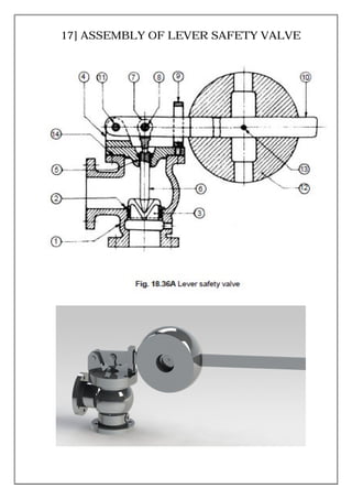 17] ASSEMBLY OF LEVER SAFETY VALVE
 