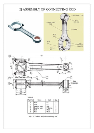 2] ASSEMBLY OF CONNECTING ROD
 