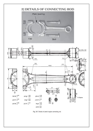 2] DETAILS OF CONNECTING ROD
 