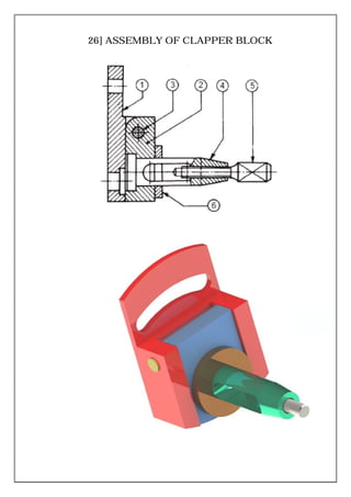 26] ASSEMBLY OF CLAPPER BLOCK
 