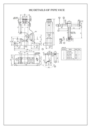 28] DETAILS OF PIPE VICE
 