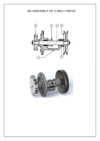 30] ASSEMBLY OF V-BELT DRIVE
 