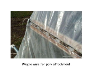 Wiggle wire for poly attachment 