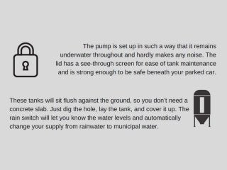 Discover how easy is to install your water tank