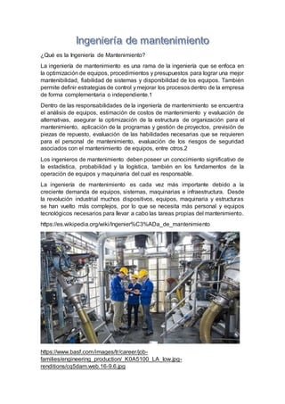 Ingeniería de mantenimiento 111 | PDF